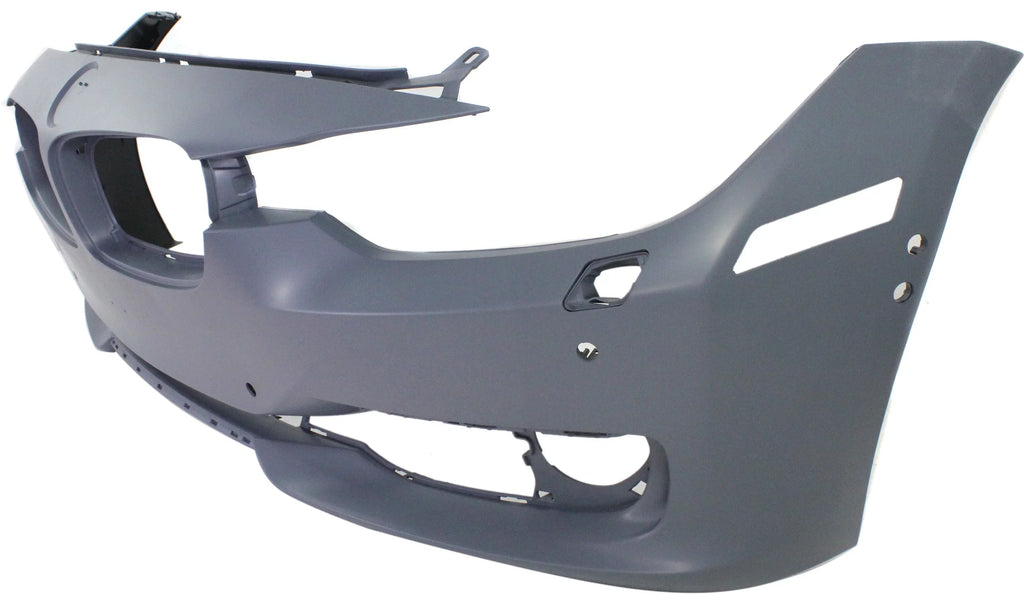 Front BUMPER COVER Compatible For BMW 3-SERIES 2012-2015 Primed with HLW PDC Holes/IPAS/Cam Modern/Luxury/Sport Line Models Sedan/Wagon