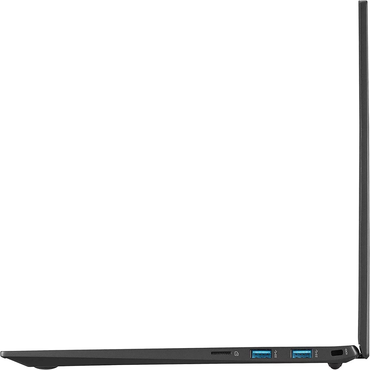 Open Box LG gram (2022) 14Z90Q Ultra Lightweight Laptop, 14" 1920 x 1200 IPS Display, Intel Evo 12th Gen i7-1260P, 16GB LPDDR5 RAM, 512GB SSD, FHD Webcam, Wi-Fi 6E, Thunderbolt 4, Windows11, Black