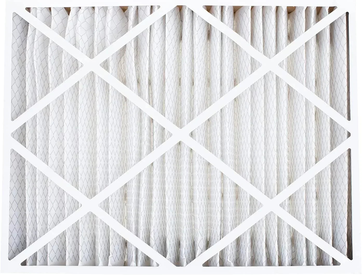 Filterbuy 20x21x5 MERV 8 Pleated HVAC AC Furnace Air Filters for Lennox X8790 / PCO14-23 (4-Pack)