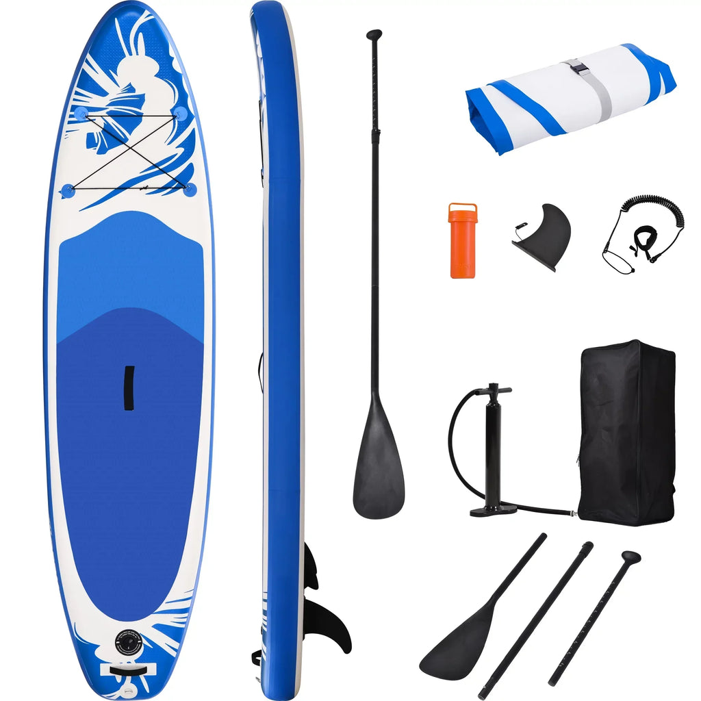 Inflatable Stand Up Paddle Board 10' x 30'' x 6'' Ultra-Light SUP, Non-Slip Deck, Premium SUP Accessories, Bottom Fin for Paddling