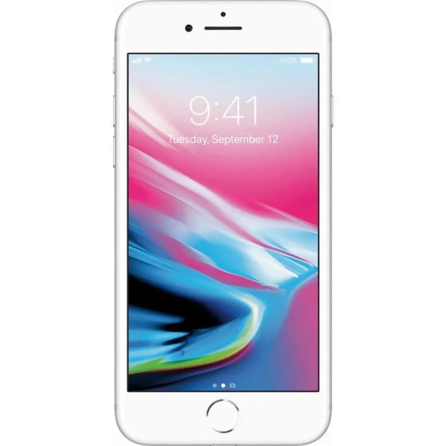 Restored Apple iPhone 8 A1863 (Fully Unlocked) 128GB Silver (Refurbished)
