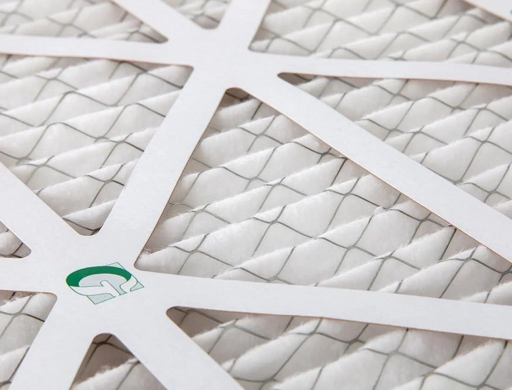 12 Pack of 14x24x1 MERV 13 Pleated Air Filters by Glasfloss. Actual Size: 13-1/2 x 23-1/2 x 7/8