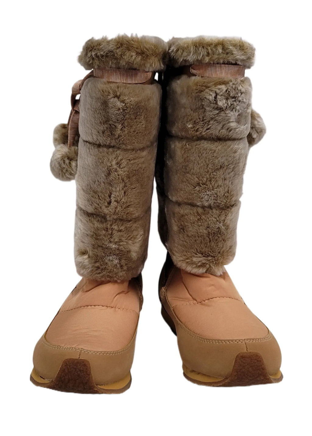 Timberland Junior Big Kid Winterberry Tall Fur Medium Boot Wheat 59996 size 6 US