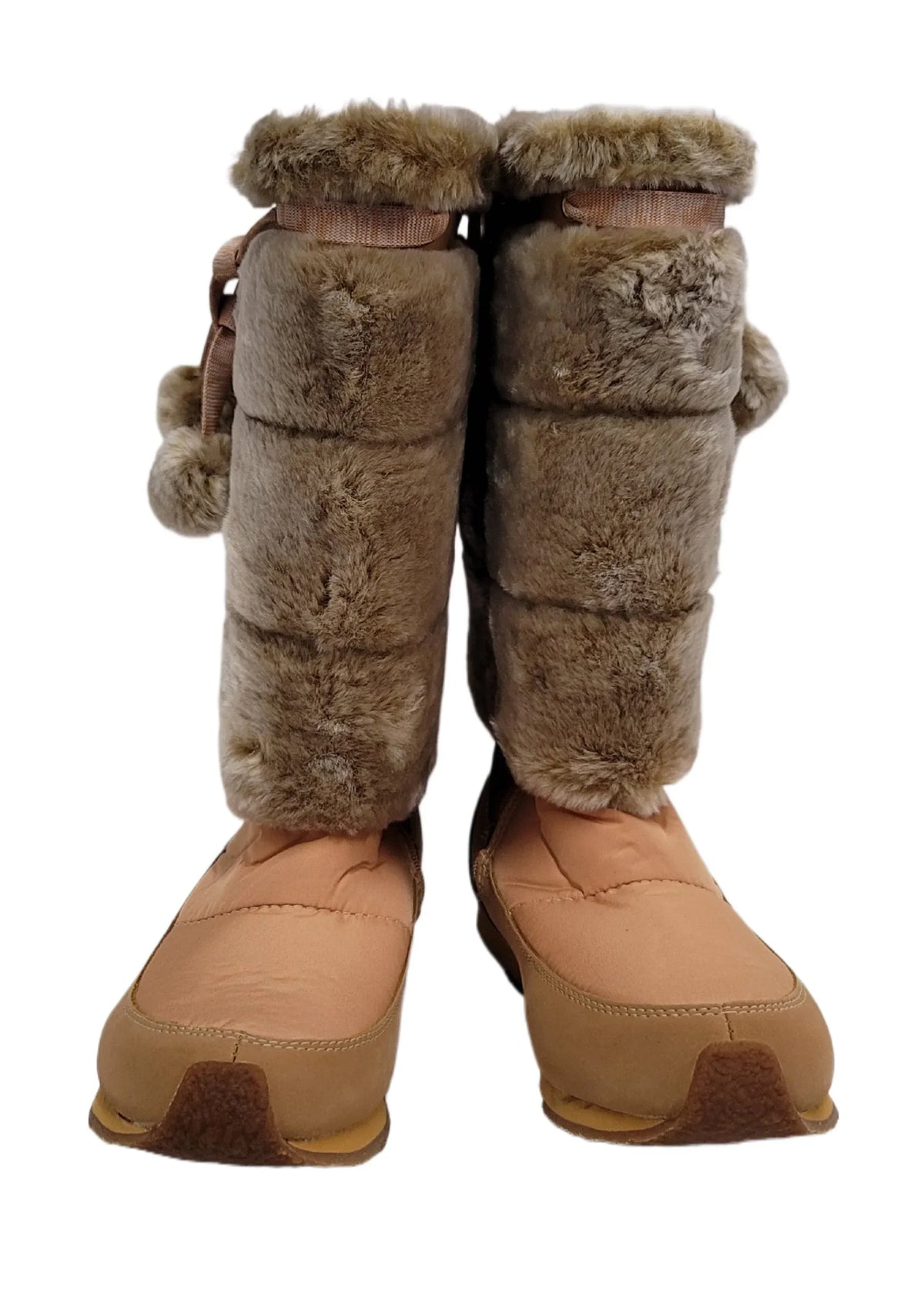 Timberland Junior Big Kid Winterberry Tall Fur Medium Boot Wheat 59996 size 6 US