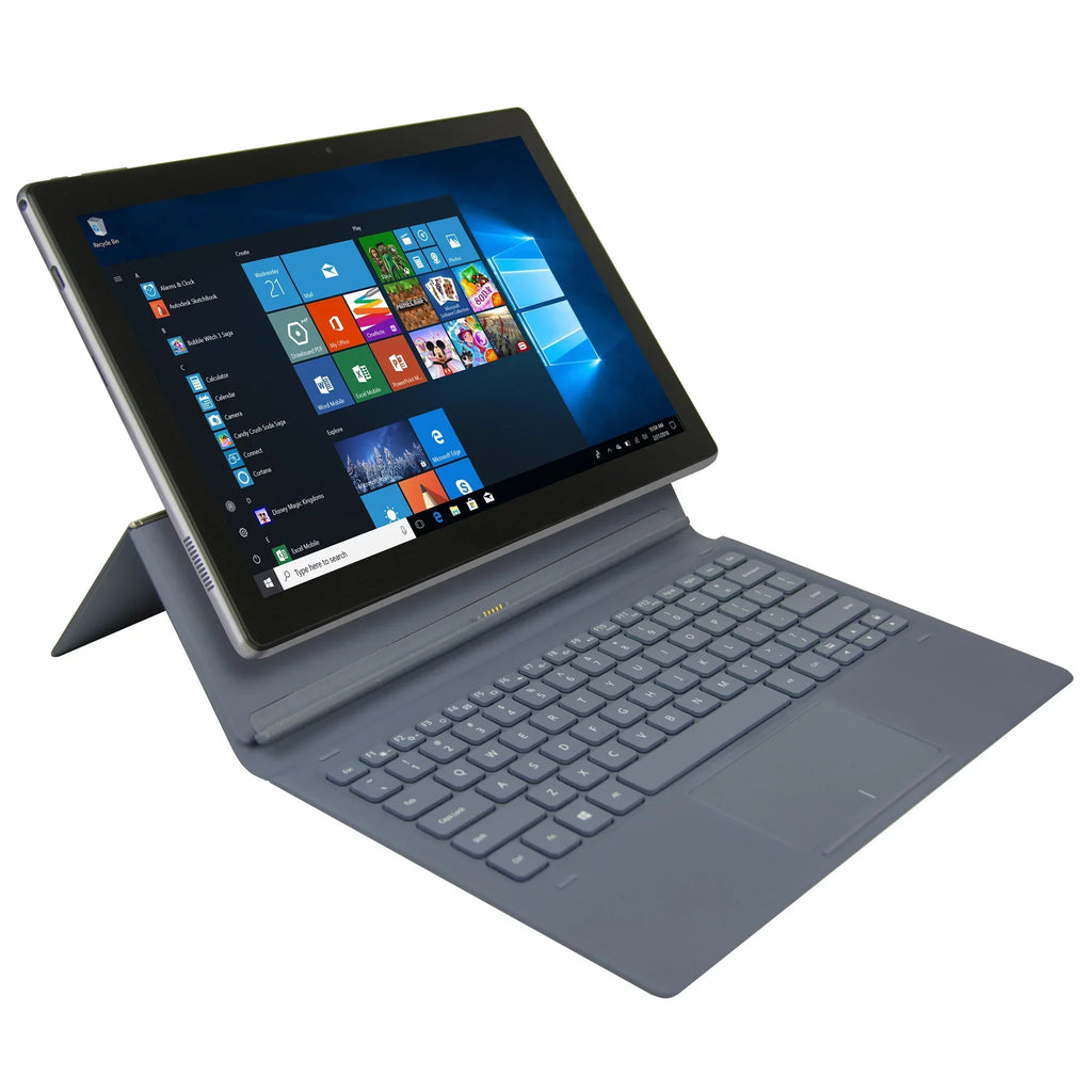 NuVision Split 11 with Wi-Fi 11.6" 2-in-1 Tablet with Detachable Keyboard Featuring Windows 10 Home Operating System