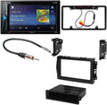 KIT2128 Bundle with Pioneer Multimedia DVD Car Stereo and Installation Kit - for 2007 Chrysler Aspen w/OEM Nav / Bluetooth DVD Touchscreen Radio - Backup Camera, Double Din Dash Kit