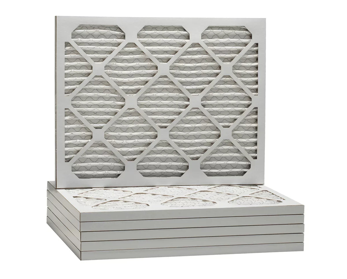 Aerostar 12x20x1 MERV  8, Pleated Air Filter, 12x20x1, Box of 6, Made in the USA
