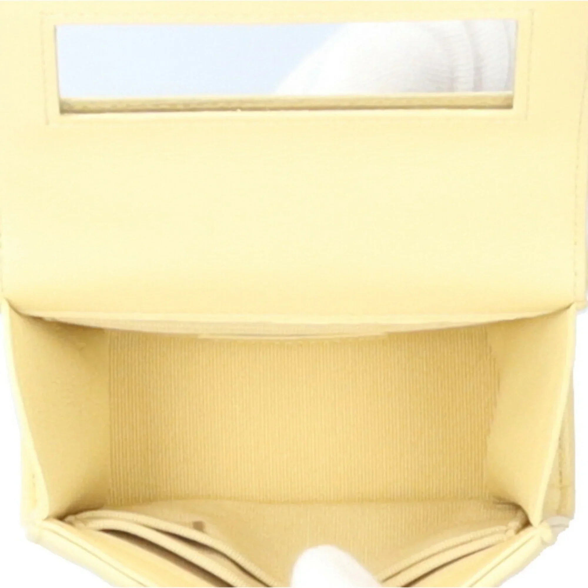 Pre-Owned CHANEL Matelasse Shoulder Bag Lambskin AP2682 Yellow Women's (Good)