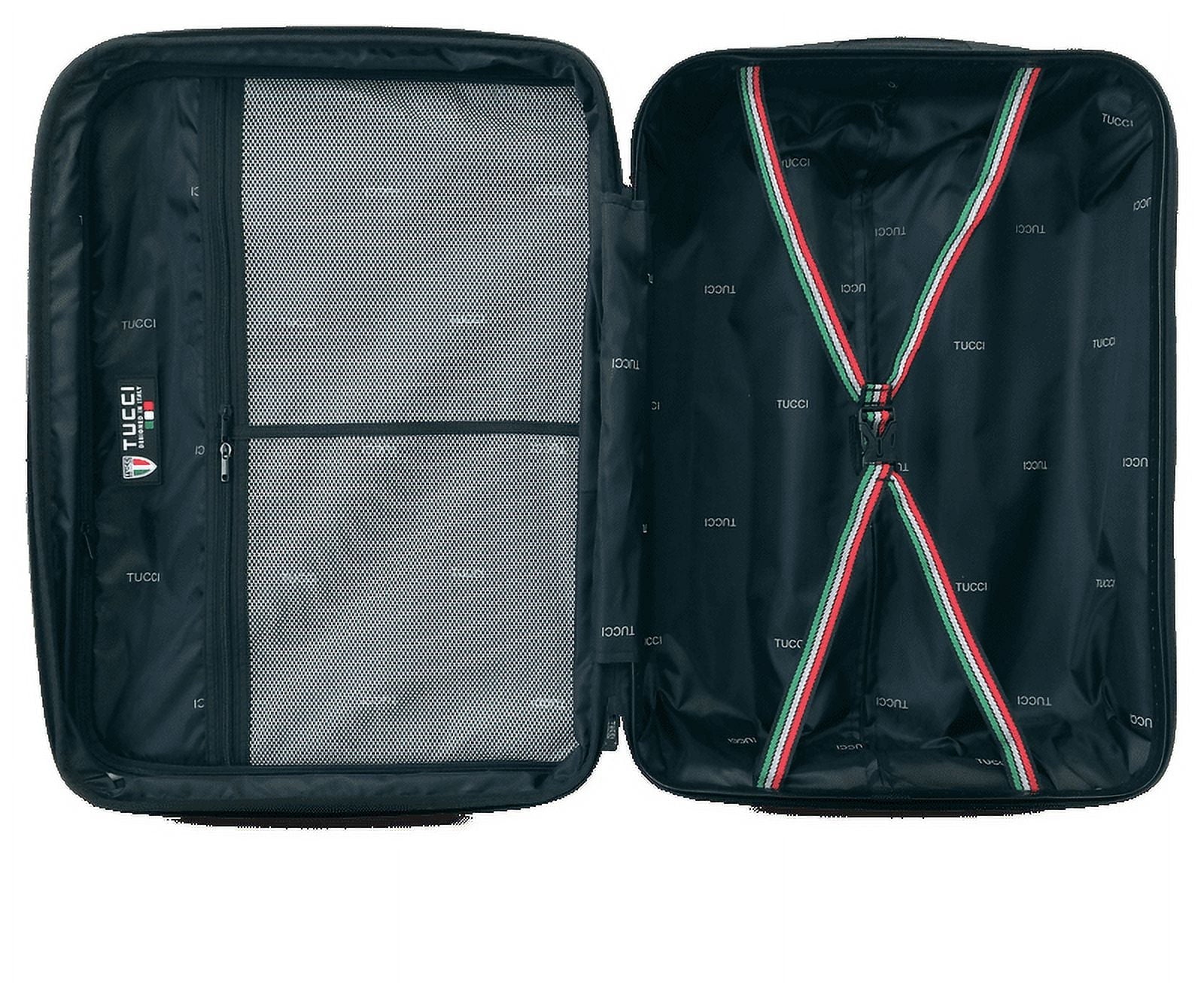 TUCCI T0274-24in-SLV 24 in. Banda T0274 ABS Carry-On Luggage, Silver