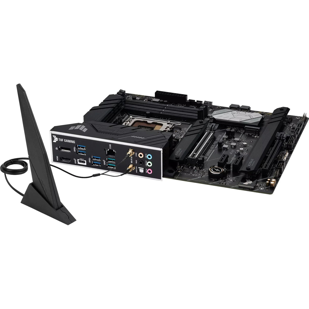 ASUS TUF GAMING H670-PRO WIFI D4 LGA 1700 (Intel 12th &13th Gen) ATX Gaming Motherboard (PCIe 5.0, DDR4, 14+1 DrMOS, 4xPCIe 4.0 M.2 Slots, WiFi 6, 2.5 Gb LAN, Front USB 3.2 Gen 1 Type-C)