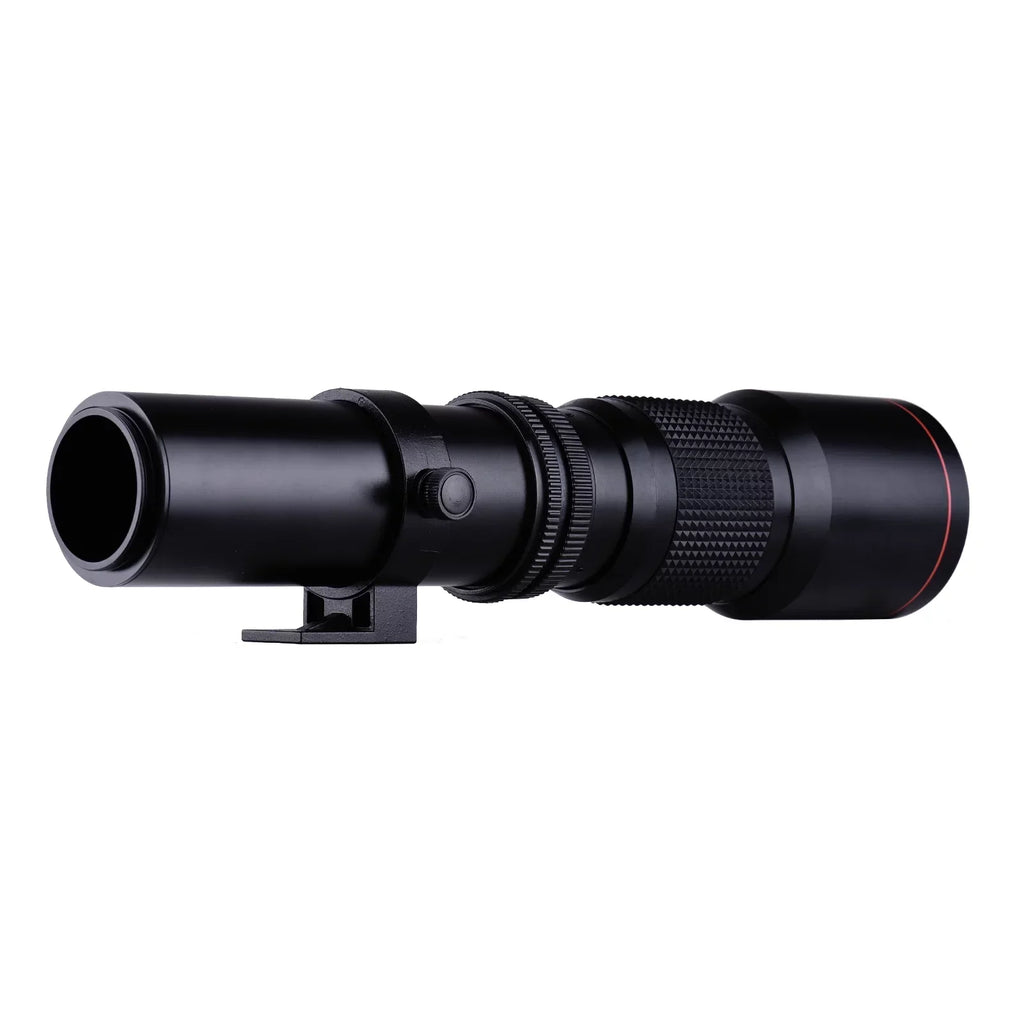 Aibecy 500mm F/8.0-32 Multi Coated Super Telephoto Lens Manual Zoom + T-Mount to NEX E-Mount Adapter Ring Kit Replacement for Sony A9 A7 A7R A7S A5000 A6000 A6500 NEX-7 NEX-5 NEX-6 Cameras