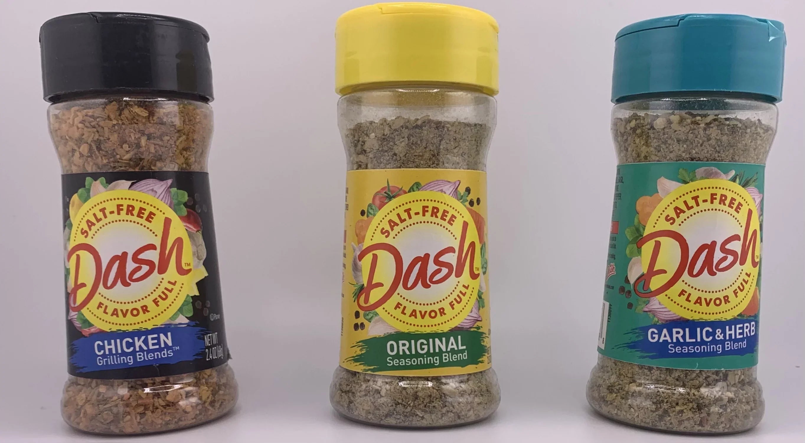 Mrs Dash Seasoning Salt Free Variety 12 Pack by Snackivore. 1 Bottle Each of 12 Different Flavors.