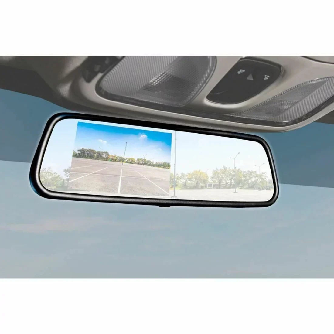 iBEAM - 4.5" Replacement Rearview Mirror Monitor - Black