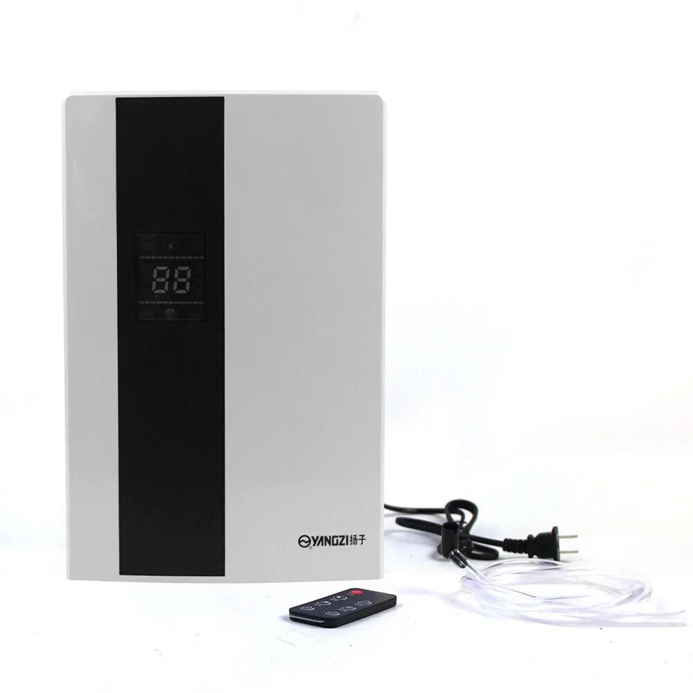 TOOL1SHOoo  Portable  2200ml Ultra Quiet Dehumidifier with LCD and Remote Water Tank Dehumidifier
