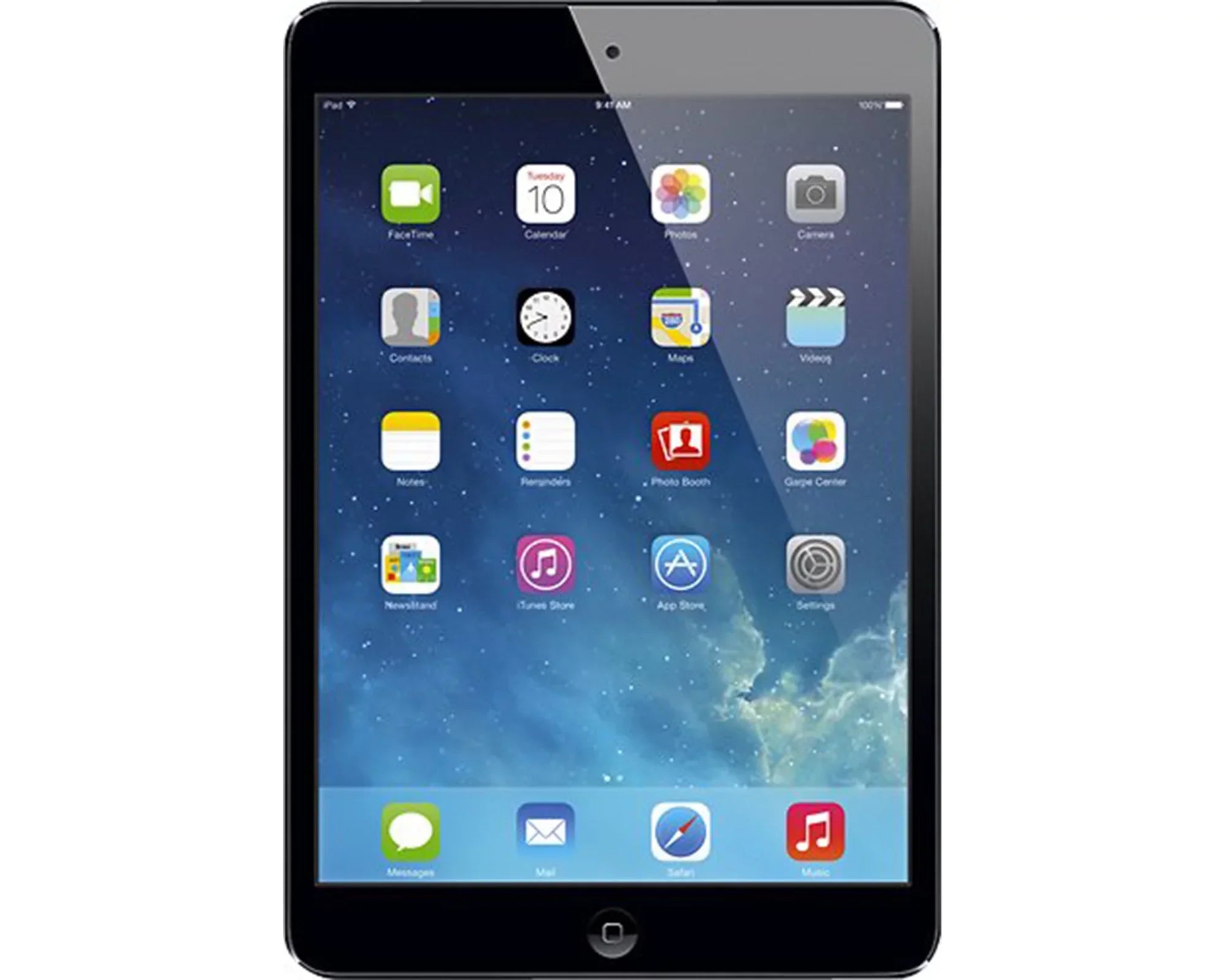 Restored Apple iPad Mini (1st Gen, 2012), 16GB, Black/Space Gray, WiFi, Case & Tempered Glass Screen Protector included (Refurbished)
