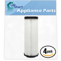 4-Pack Replacement Dirt Devil Cruiser Self-Propelled M091700 Vacuum HEPA Filter - Compatible Dirt Devil 3JC0280000, F1 HEPA Filter