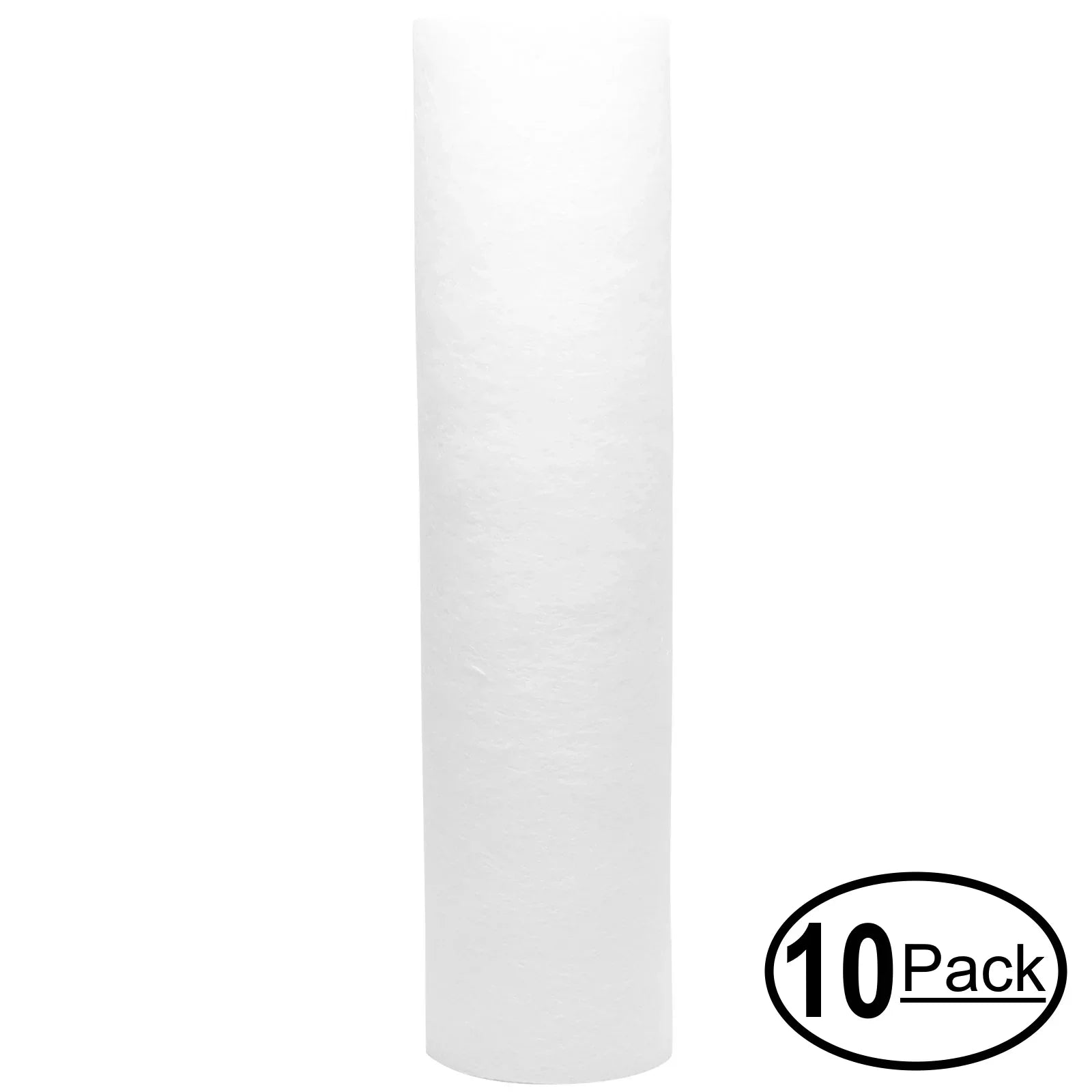 10-Pack Replacement for Rainfresh FC200 Polypropylene Sediment Filter - Universal 10-inch 5-Micron Cartridge for Rainfresh FC200 - Denali Pure Brand