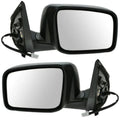For 08-15 Rogue Rear View Door Mirror Power Heated w/o-Side View Camera SET PAIR