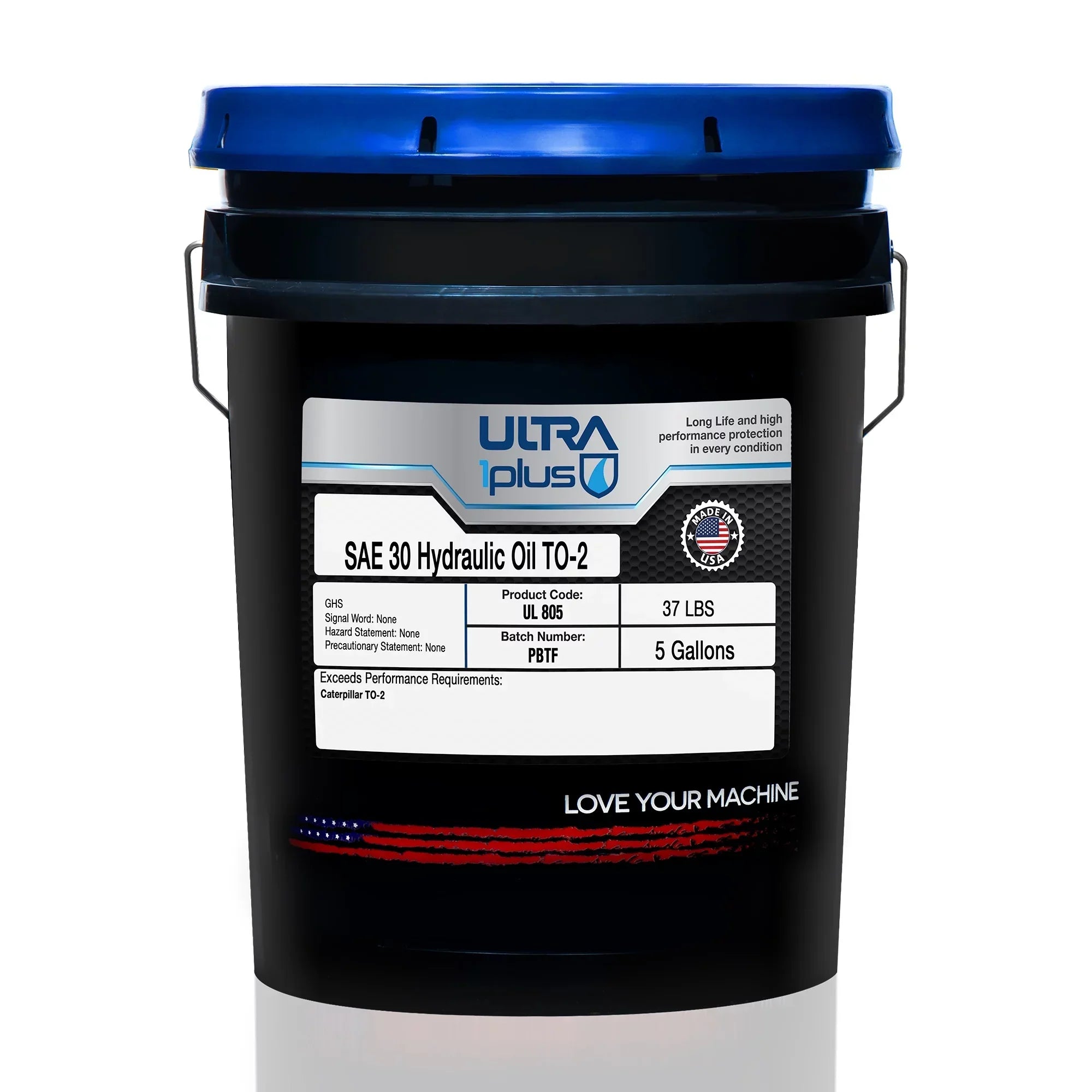 Ultra1Plus™ SAE 30W Conventional Hydraulic Oil, To-2 (5 Gallon Pail)