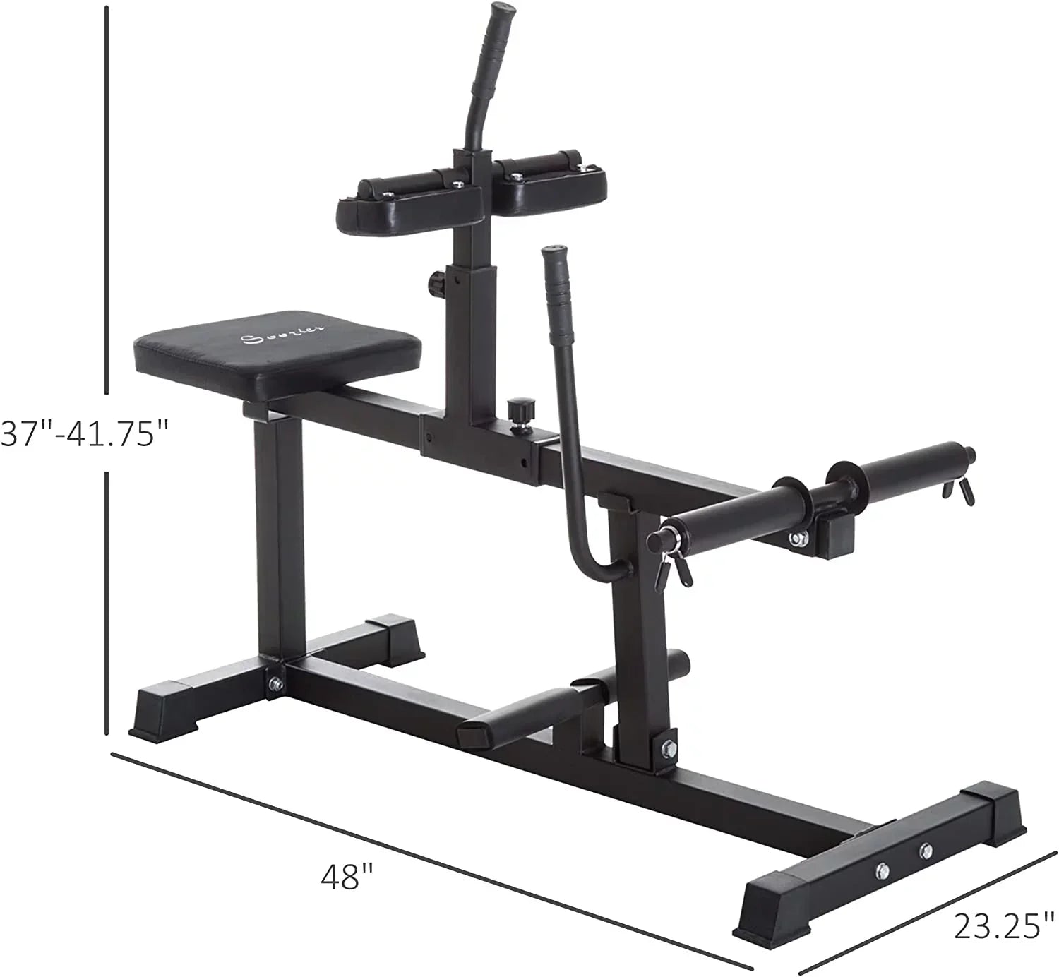 Adjustable Seated Calf Raise Machine, Leg Machines Home Gym, for Calf, Waist, Arm Training