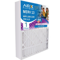 16x28x6 Air Filter MERV 13 Comparable to MPR 1500 - 2200 & FPR 9 Compatible with Aprilaire 401 Premium USA Made 16x28x6 Furnace Filter 1 Single Filter by AIRX FILTERS WICKED CLEAN AIR.