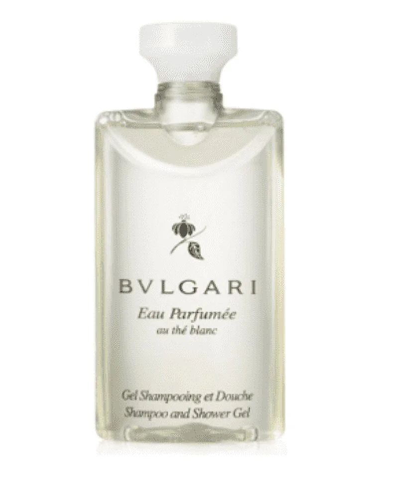 Bvlgari au the blanc (white tea) Shampoo and Shower Gel 2.5 Oz Set of 6