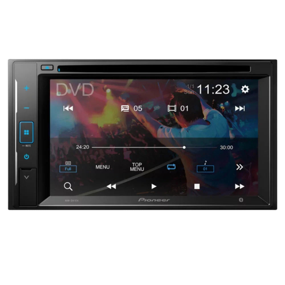 KIT5000 Bundle for 2012 Honda Civic W/ Pioneer Double DIN Car Stereo with Bluetooth/Backup Camera/Installation Kit/in-Dash DVD/CD AM/FM 6.2" WVGA Touchscreen Digital Media Receiver