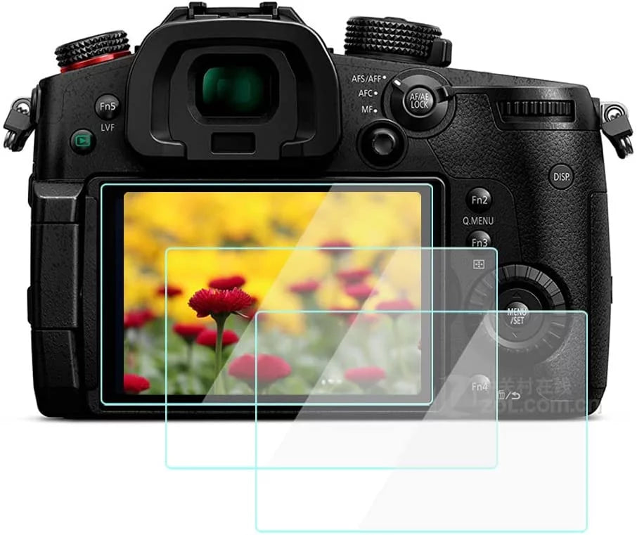 GH6 Screen Protector Glass Compatible for Panasonic LUMIX GH6 Camera, 9H Tempered Glass Anti-Scrach Anti-Bubble