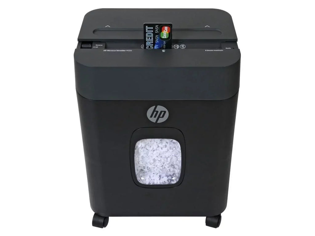 Royal MC83 Paper Shredder - Micro Cut - 8 Per Pass - for shredding Paper, Staples, Credit Card, Envelope - 8.75" Throat - 3 Minute Run Time - 40 Minute Cool Down Time - 3.40 gal Wastebin Capacity