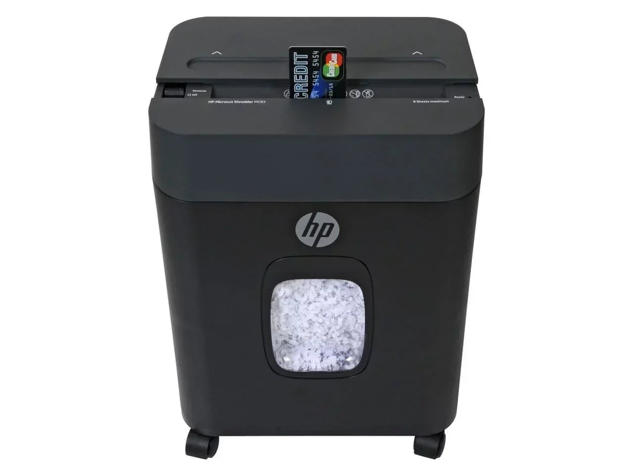 Royal MC83 Paper Shredder - Micro Cut - 8 Per Pass - for shredding Paper, Staples, Credit Card, Envelope - 8.75" Throat - 3 Minute Run Time - 40 Minute Cool Down Time - 3.40 gal Wastebin Capacity