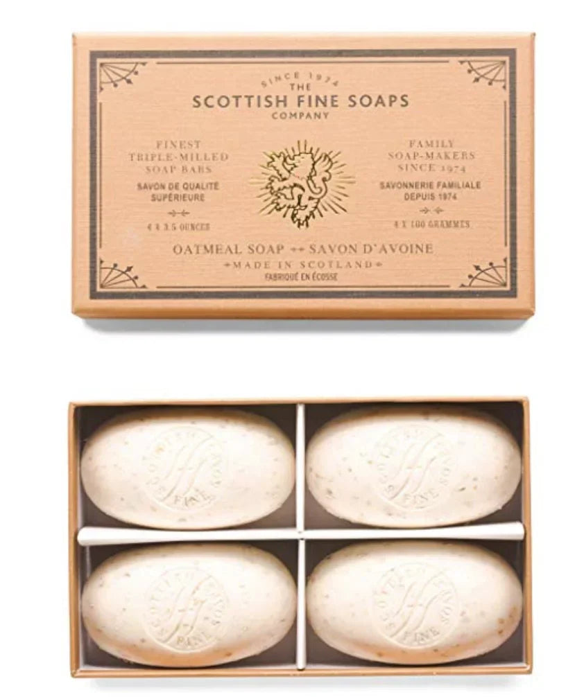 Scottish Fine Soaps Oatmeal Soap 4 X 100