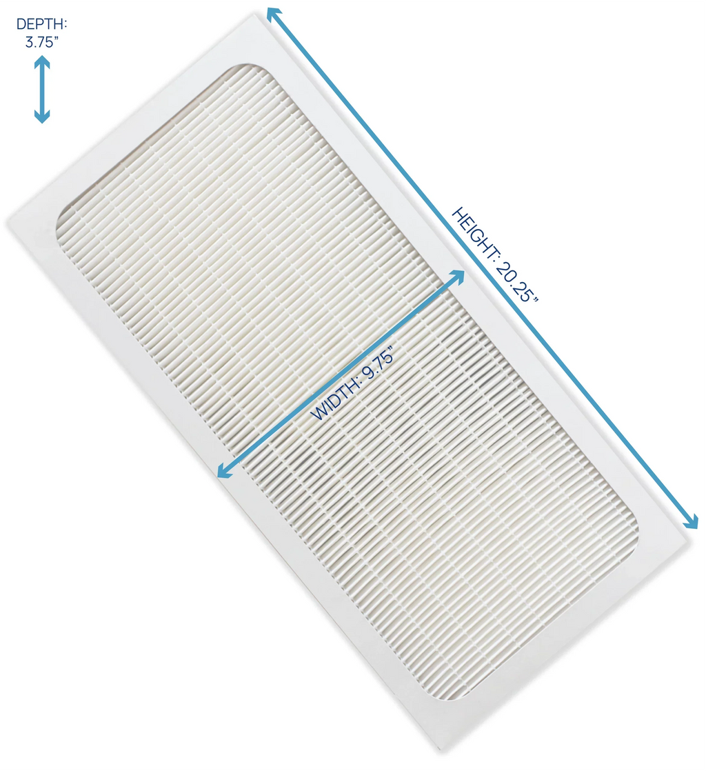 Filter Bros BA-400 Compatible With BLUEAIR 400 Classic Series HEPA Replacement Particle Filter For 480i, 402, 403, 405, 410, 450E, 455EB
