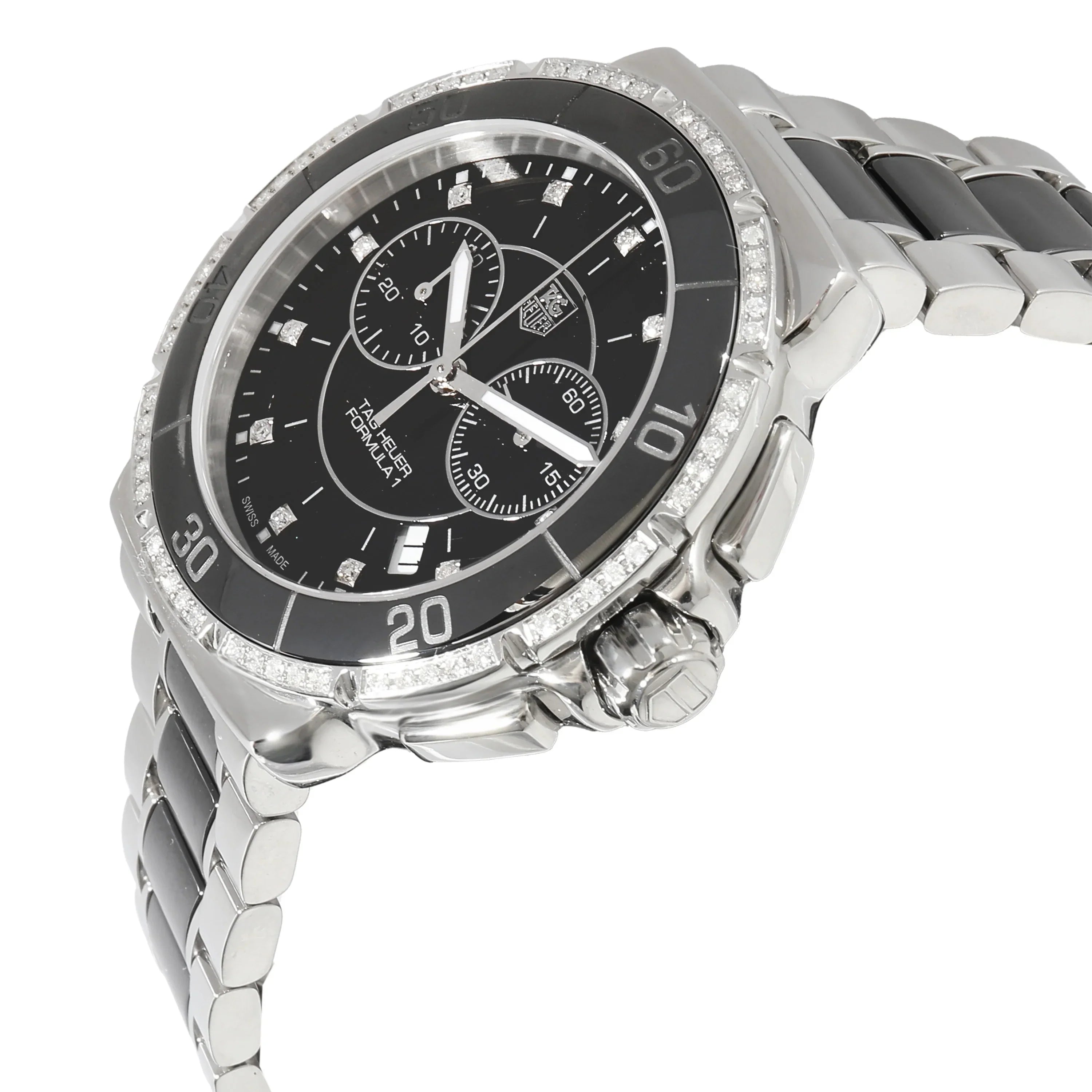 Tag Heuer Formula 1 CAH1212.BA0862 Unisex Watch in  Stainless Steel/Ceramic Pre-Owned