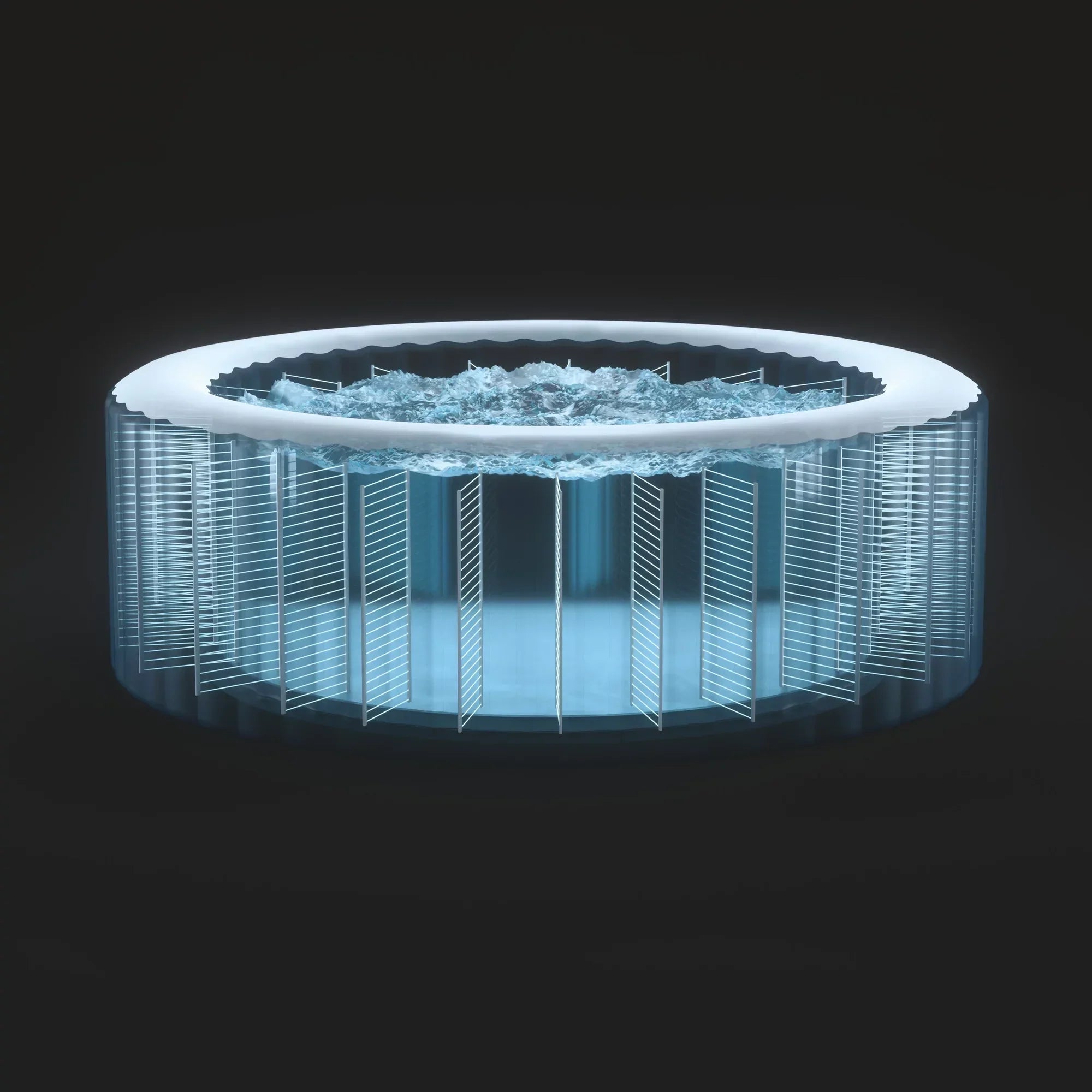 Intex PureSpa Plus Inflatable Bubble Jet Spa & Replacement Filters (8 Pack)