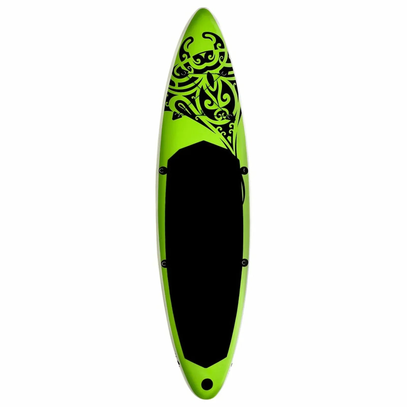 MABOTO Inflatable Paddleboard Set 126"x29.9"x5.9" Green
