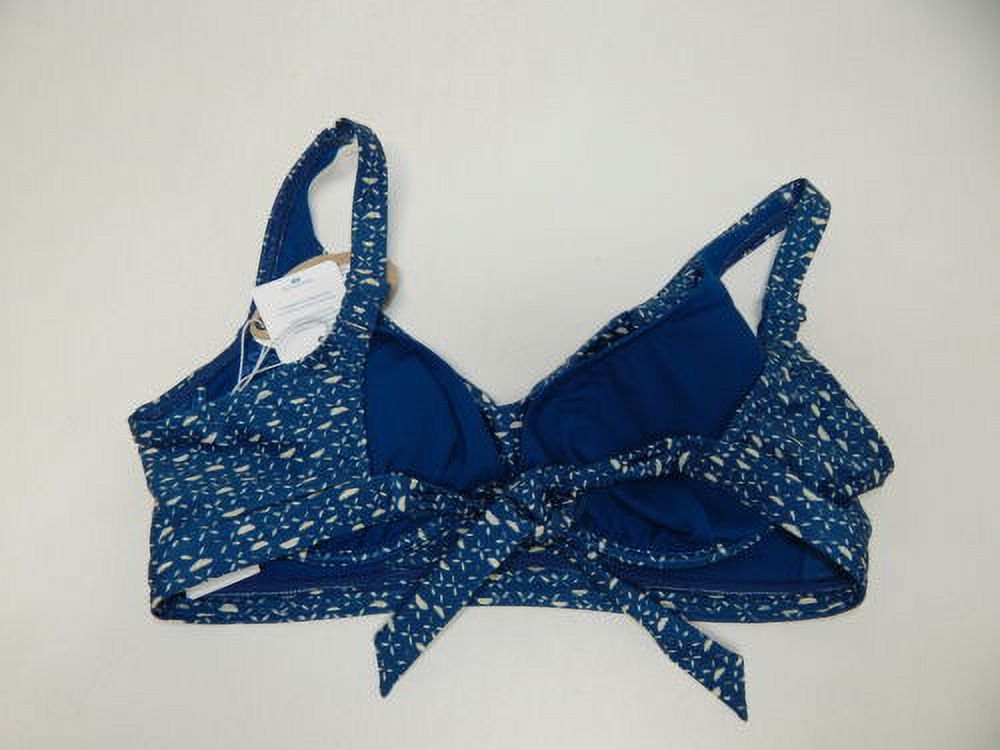 prAna Abella Size Small (S) 34 D-Cup Underwire Bikini Top Deep Indigo Cha Cha