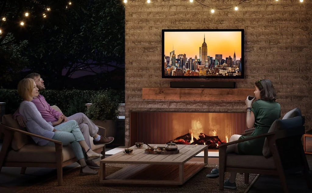 Furrion FDUP55CBS 55" Partial Sun Series Outdoor Weatherproof 4K UHD TV with an Additional 2 Year Coverage by Epic Protect (2021)