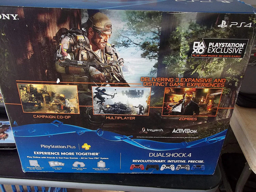 Restored Sony PlayStation 4 PS4 Console Bundle With Call Of Duty Black Ops III 500 GB COD (Refurbished)
