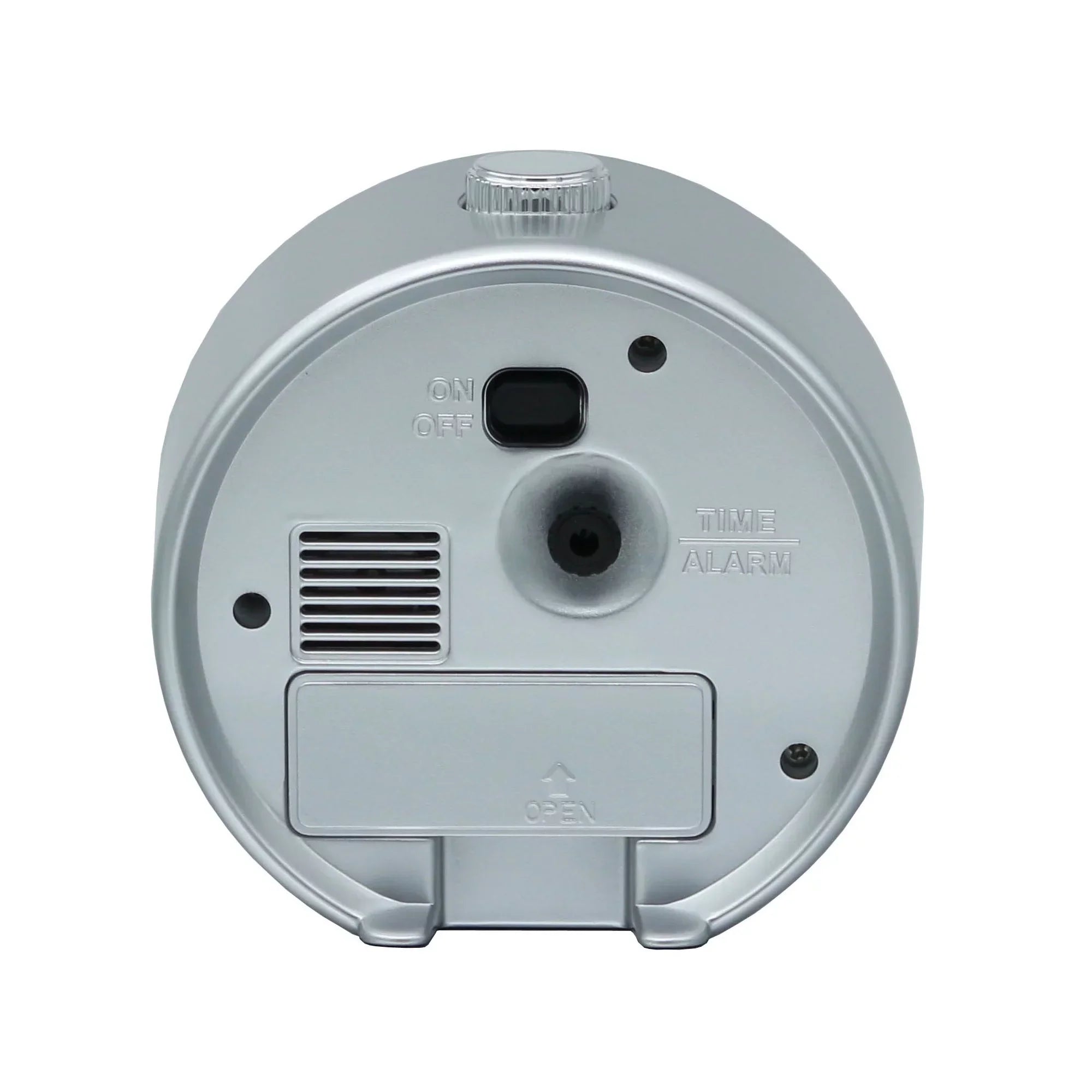 Seiko Mai Beep Alarm Clock, White, Analog, Quartz, QHE184JLH