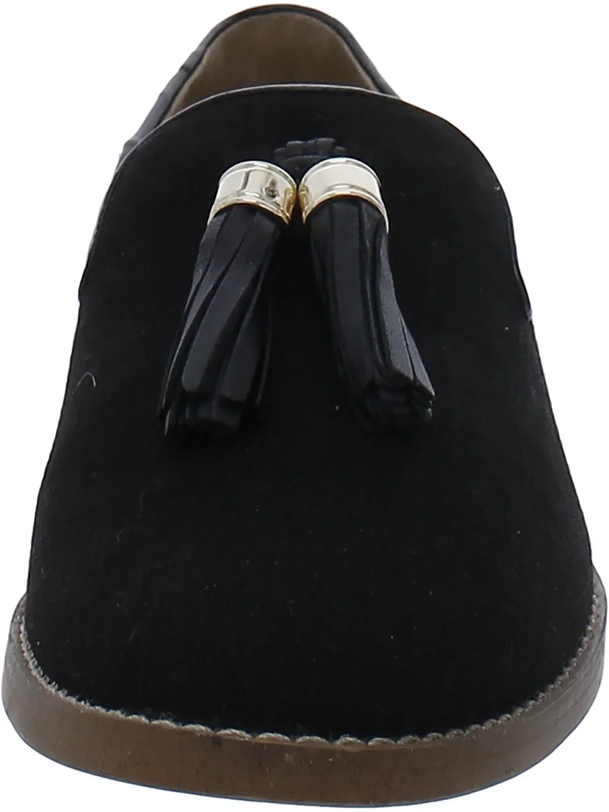 Franco Sarto Womens Hadden 2 Faux Patent Dressy Loafers