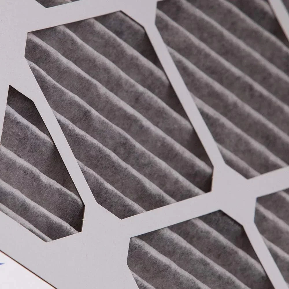 18X30x1 (17 3/4 X 29 3/4 X 3/4) Furnace Air Filters MERV 8 Pleated Plus Carbon 6 Pack