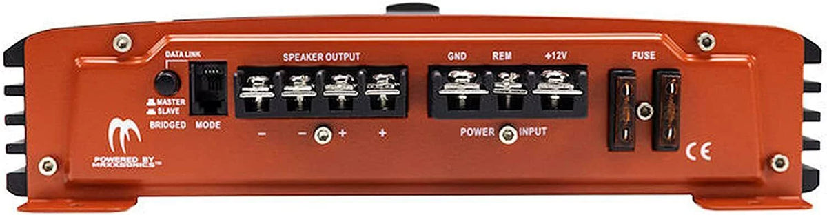 Band New Crunch PX-1025.2 1000W Power X 2 CH Class-AB Car Audio Stereo Amplifier Bundle