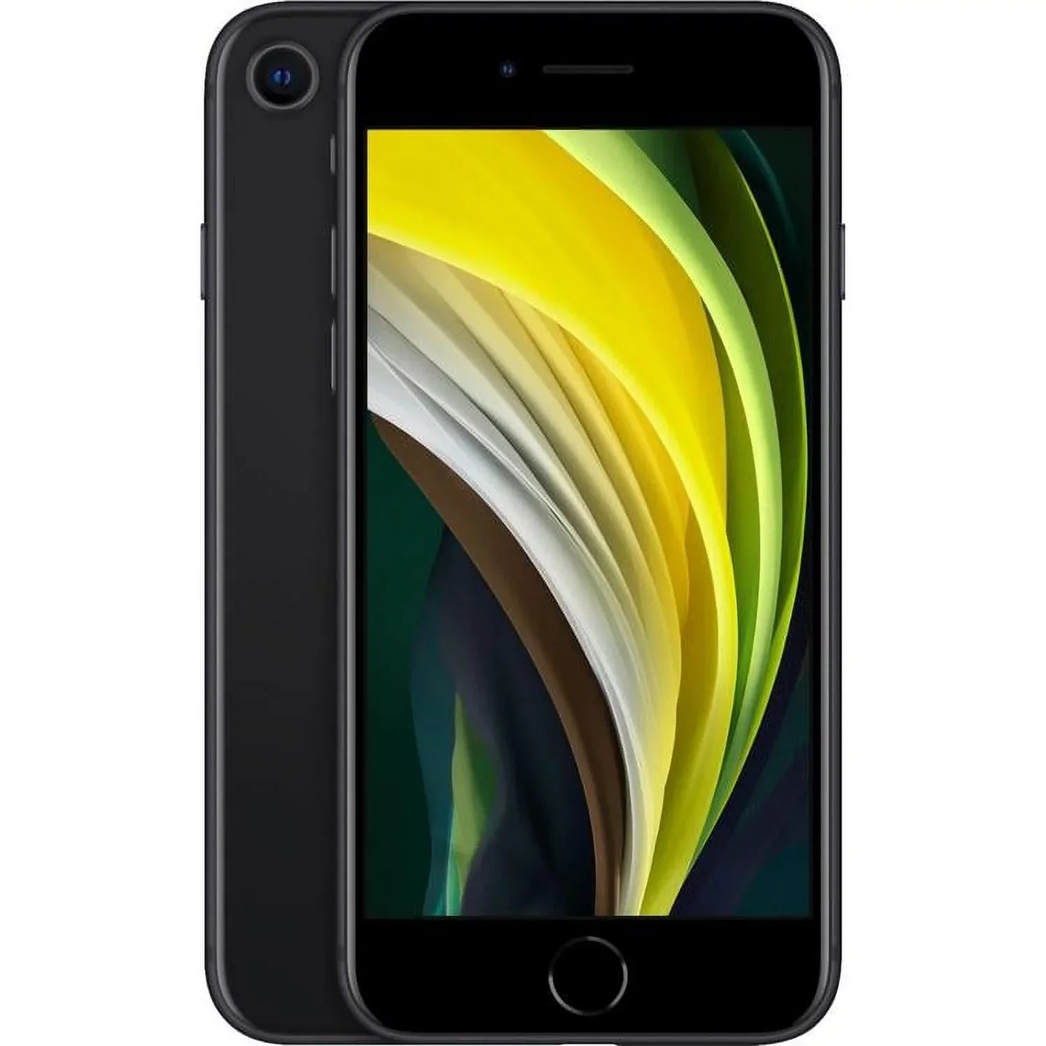 Restored Apple iPhone SE (2nd Gen) A2275 (Fully Unlocked) 64GB Black (Grade A) w/ Gift Box (Refurbished)