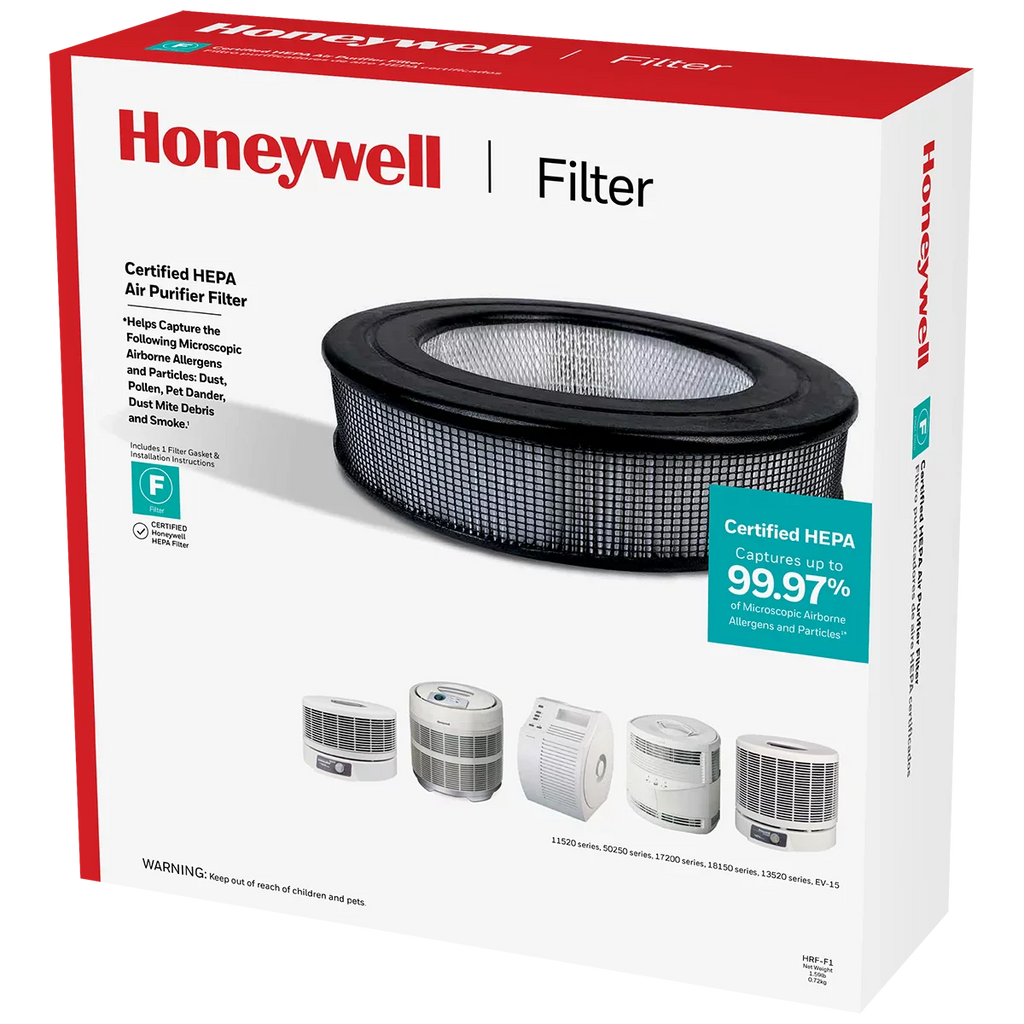 Honeywell Air Purifier Replacement Filter, HRF-F1, F HEPA Filter, 1 Pack