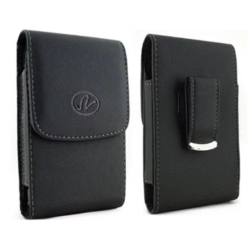 Holster Leather Case Belt Clip w 6ft Long Cable Fast Type-C 36W PD Home Charger for LG Stylo 4 Plus, Harmony 4 - Lively Jitterbug Smart3 - Motorola One Zoom, Moto Z4 Z3 Play Z2 Play