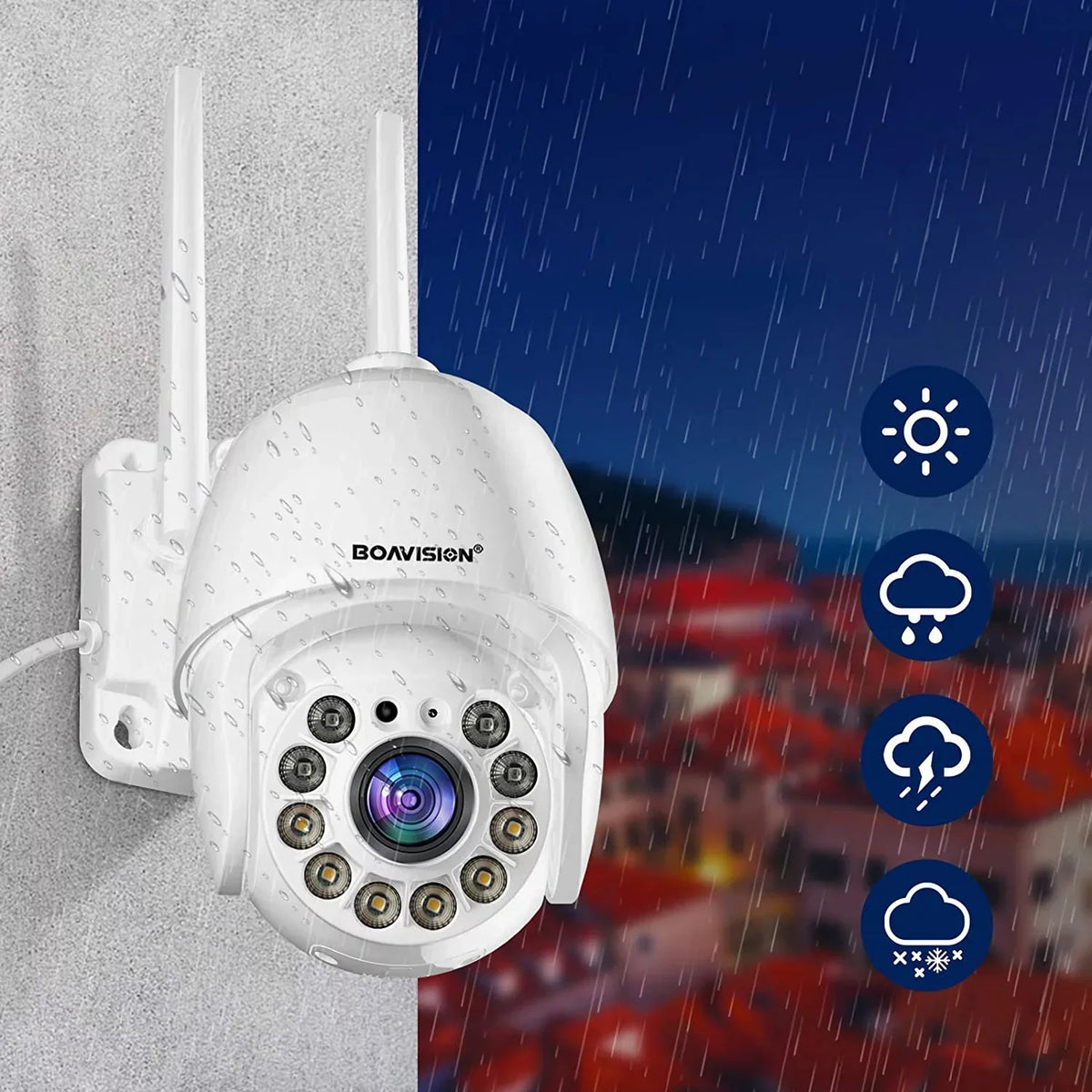 Motion tracking WiFi PTZ Speed Dome CCTV Camera 1080P Full HD Security IP IR Camera
