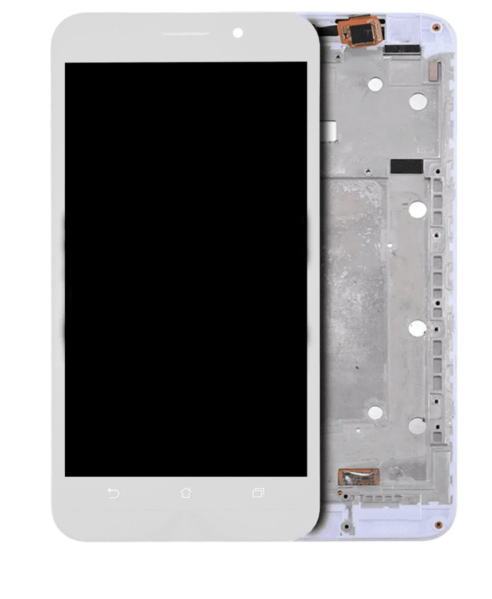 Replacement LCD Assembly With Frame Compatible For Asus ZenFone Max (ZC550KL / Z010D / Z010DA) (White)