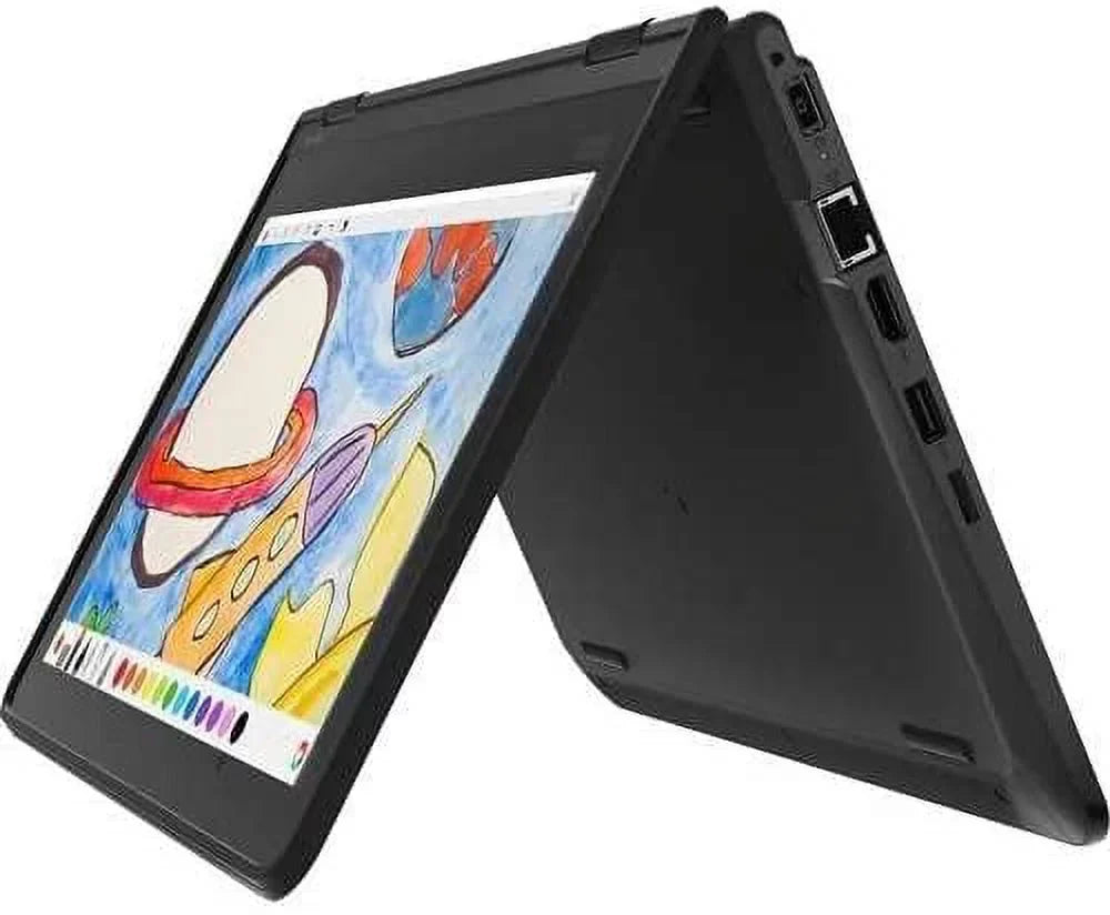 Lenovo ThinkPad Yoga 11E 2-in-1 HD Touchscreen Laptop PC, Intel Celeron N4120 Processor, 4GB RAM, 128GB SSD, Webcam,Stereo Speakers, USB-C, HDMI, WiFi, Windows 10 Pro, Mazepoly Accessories