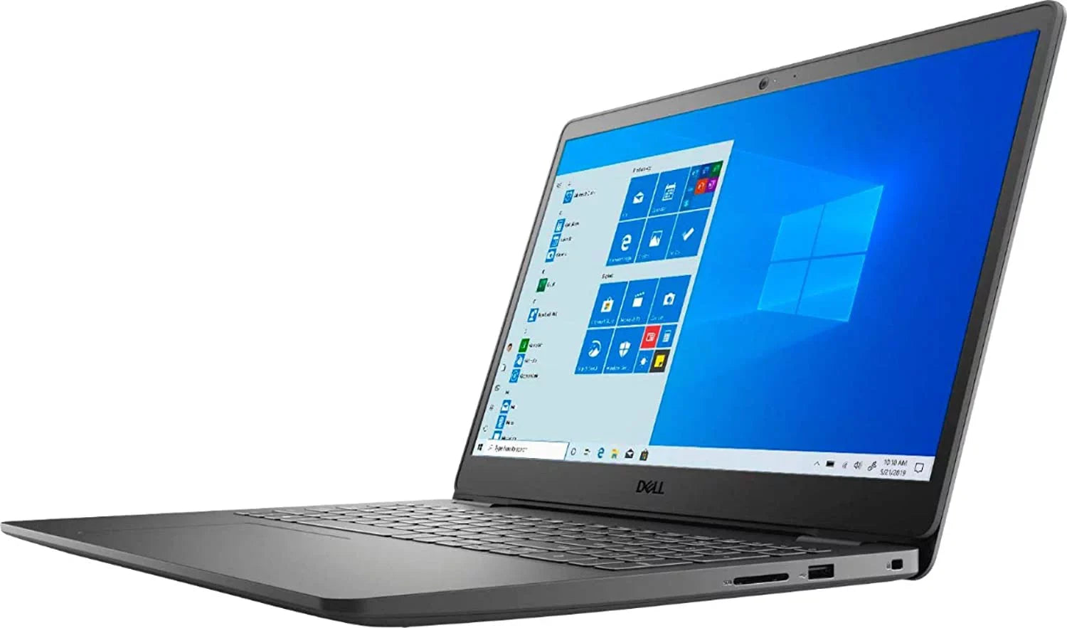 Dell Inspiron 15.6"FHD Touch Laptop, Intel Core i5-1035G1, 12GB DDR4 RAM, 512GB SSD, Webcam, WiFi, HDMI, Bluetooth, with MiTech 32GB USB Card, Windows 10, Black