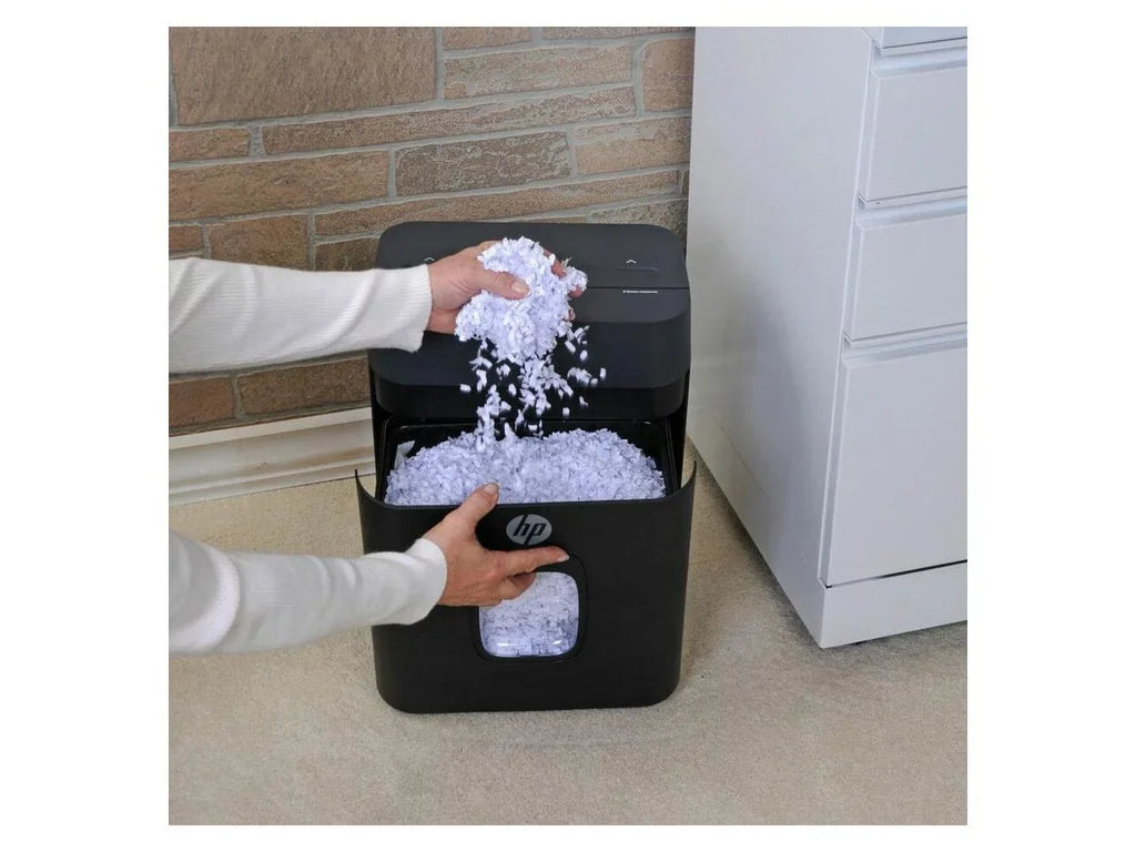 Royal MC83 Paper Shredder - Micro Cut - 8 Per Pass - for shredding Paper, Staples, Credit Card, Envelope - 8.75" Throat - 3 Minute Run Time - 40 Minute Cool Down Time - 3.40 gal Wastebin Capacity